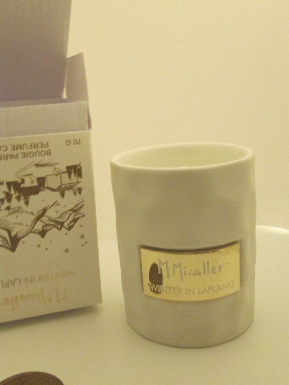 WINTER IN LAPLAND CANDLE M.Micallef Bougie Parfumee Perfume Candle 70g Luxx!